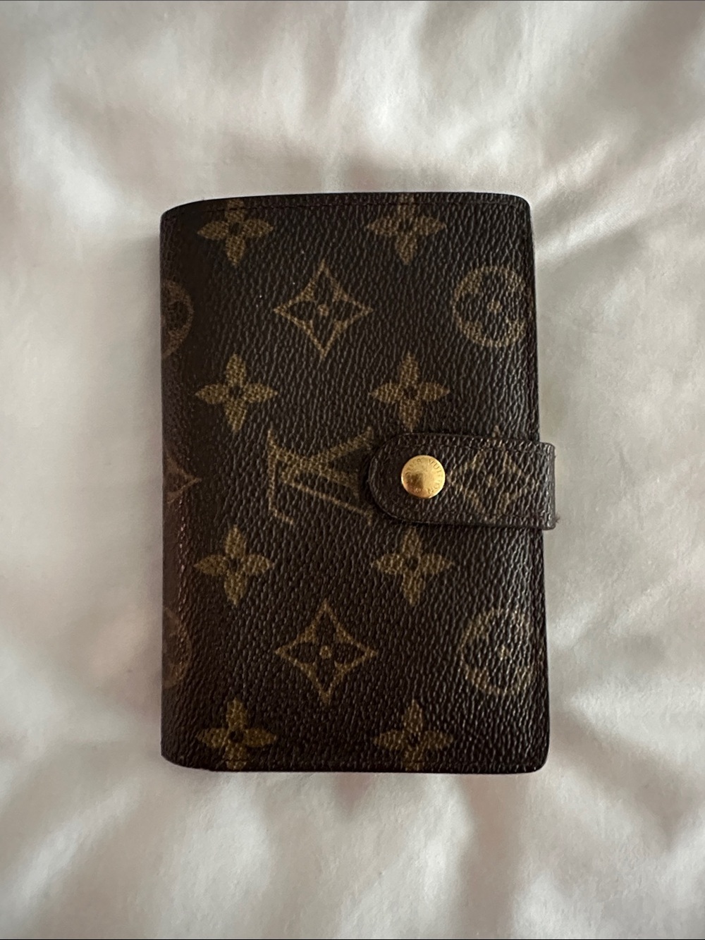 Louis Vuitton Monogram Canvas Card French Wallet